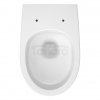 CERSANIT SET C929: MISKA ZAWIESZANA MODUO PLUS PRO OVAL VORTEX Z DESKĄ DUROPLASTOWĄ MODUO PLUS SLIM S4013-010